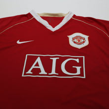 Load image into Gallery viewer, 2006/07 Ronaldo #7 Manchester United Vintage Nike Home Football Shirt (L)3