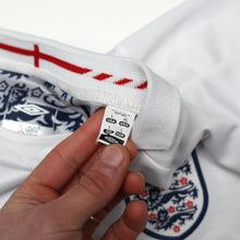 Load image into Gallery viewer, 2005/07 Beckham #7 England Vintage Umbro Home Football Shirt (L) WC 200617