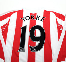 Load image into Gallery viewer, 2007/08 YORKE #19 Sunderland Vintage Umbro L/S Football Shirt (M/L)
