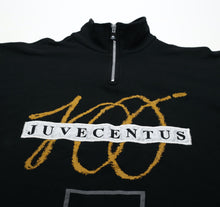 Load image into Gallery viewer, 1997/98 JUVENTUS Vintage Kappa Centenary 1/4 Zip Sweatshirt Top (L) 'Juvecentus'