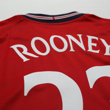 Load image into Gallery viewer, 2002/04 Rooney #23 England Vintage Umbro Away Debut Football Shirt XL Australia12