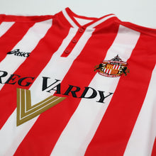 Load image into Gallery viewer, 1999/00 Quinn #9 Sunderland Vintage Asics Home Football Shirt (L)4