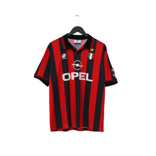 Load image into Gallery viewer, 1996/97 AC Milan Vintage Lotto Home Football Shirt (L)0