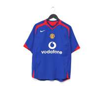 Load image into Gallery viewer, 2005/06 RONALDO #7 Manchester United Vintage Nike Away Football Shirt (M)
