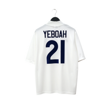 Load image into Gallery viewer, 1995/96 Yeboah #21 Leeds United Vintage Asics Home Football Shirt (L)0