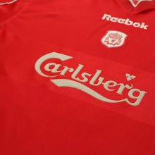 Load image into Gallery viewer, 2000/02 Gerrard #17 Liverpool Vintage Reebok Home Football Shirt (S)5