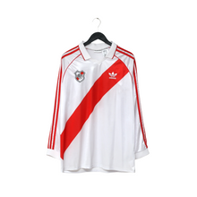 Load image into Gallery viewer, 1994 Francescoli #9 River Plate adidas Originals L/S Home Football Shirt (L/XL)0