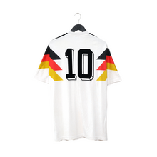 Load image into Gallery viewer, 1990 Matthaus #10 Germany Retro adidas Originals Football Shirt (M/L) Italia 901