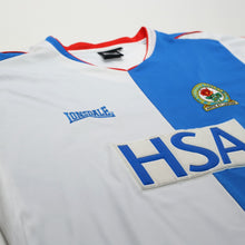 Load image into Gallery viewer, 2004/05 Tugay #8 Blackburn Rovers Vintage Lonsdale Home Football Shirt (L)5