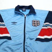 Load image into Gallery viewer, 1987/90 England Vintage Umbro Track Top Jacket (S/M) Euro 883