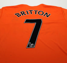 Load image into Gallery viewer, 2011/12 BRITTON #7 Swansea City Vintage adidas Away Football Shirt (S)