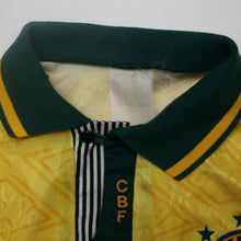 Load image into Gallery viewer, 1991/93 Brazil Vintage Umbro Home Football Shirt (L)12