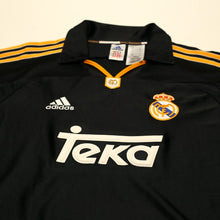 Load image into Gallery viewer, 1999/01 Raul #7 Real Madrid Vintage Retro adidas Away Football Shirt (S/M)3