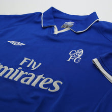 Load image into Gallery viewer, 2001/03 Lampard #8 Chelsea Vintage Umbro Home Football Shirt (XL)5