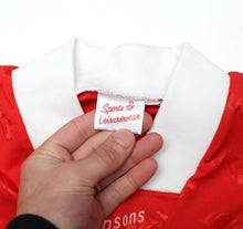 Load image into Gallery viewer, 1993/94 ACCRINGTON STANLEY Vintage Home Centenary Football Shirt (M)