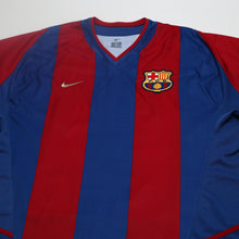 Load image into Gallery viewer, 2002/03 Riquelme #10 Barcelona Vintage Nike Home Football Shirt (XL)