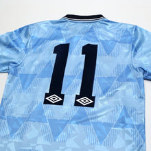 Load image into Gallery viewer, 1989/91 Lake #11 Manchester City Retro Umbro Home Football Shirt (S)8