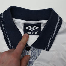 Load image into Gallery viewer, 1990/92 Gascoigne #19 England Retro Umbro Home Football Shirt (L) Italia 9014