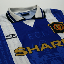 Load image into Gallery viewer, 1994/96 Cantona #7 Manchester United Vintage Umbro Third Football Shirt (L)6
