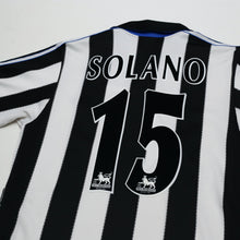 Load image into Gallery viewer, 1999/00 Shearer #9 Newcastle United Vintage adidas Home Football Shirt (S)9
