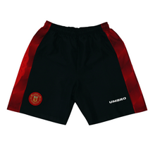 Load image into Gallery viewer, 1996/98 MANCHESTER UNITED Vintage Umbro Home Change Football Shorts (34 Waist)0