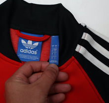 Load image into Gallery viewer, MANCHESTER UNITED Vintage Retro adidas Originals Superstar Track Top (S)
