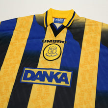 Load image into Gallery viewer, 1996/97 Ferguson #9 Everton Vintage Umbro Away Football Shirt (XL)2