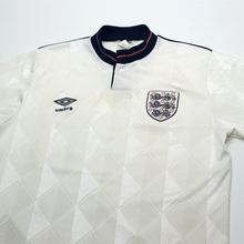 Load image into Gallery viewer, 1988/90 England Vintage Umbro Home Football Shirt (38/40) M2