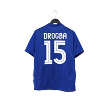 Load image into Gallery viewer, 2005/06 Drogba #15 Chelsea Vintage Umbro Centenary UCL Home Football Shirt (M)0