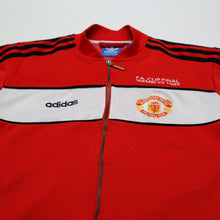 Load image into Gallery viewer, 1985 Manchester United adidas Originals FA Cup Football Track Top Jacket (M)3