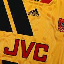 Load image into Gallery viewer, 1993/94 Wright #8 Arsenal Retro adidas Equipment Away Football Shirt (S/M)7