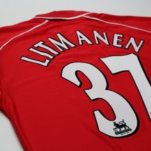 Load image into Gallery viewer, 2000/02 Litmanen #37 Liverpool Vintage Reebok Home Football Shirt (M)11