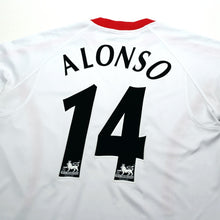 Load image into Gallery viewer, 2005/06 Alonso #14 Vintage Liverpool Reebok Away Football Shirt (M)7