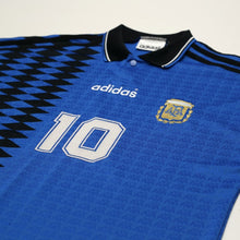 Load image into Gallery viewer, 1994 Maradona #10 Argentina Retro adidas Originals Away Football Shirt (S/M)4