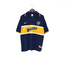 Load image into Gallery viewer, 1996/98 BOCA JUNIORS Vintage Nike Home Football Shirt Jersey (M)