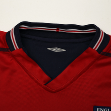 Load image into Gallery viewer, 2002/04 Beckham #7 England Vintage Umbro Away Football Shirt (M) Argentina WC16