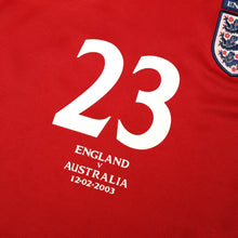 Load image into Gallery viewer, 2002/04 Rooney #23 England Vintage Umbro Away Debut Football Shirt (M) Australia7
