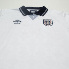 Load image into Gallery viewer, 1990/92 Gascoigne #19 England Retro Umbro Home Football Shirt (L) Italia 90