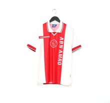 Load image into Gallery viewer, 1998/99 LITMANEN #10 Ajax Vintage Umbro Home Football Shirt (M) Finland