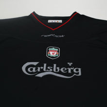 Load image into Gallery viewer, 2002/04 Heskey #8 Liverpool Vintage Reebok Away Football Shirt (XL)3