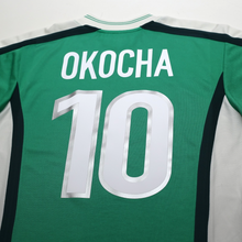 Load image into Gallery viewer, 1998/00 Okocha #10 Nigeria Vintage Nike Football Shirt (M) World Cup 9812