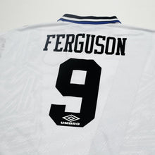 Load image into Gallery viewer, 1994/95 Ferguson #9 Everton Vintage Umbro Away Football Shirt (L)