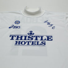 Load image into Gallery viewer, 1995/96 Yeboah #21 Leeds United Vintage Asics Home Football Shirt (L)3