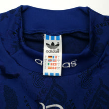 Load image into Gallery viewer, 1995/96 Gascoigne #8 Rangers Vintage adidas Home Football Shirt (L)17