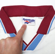Load image into Gallery viewer, 1996/98 ASTON VILLA Vintage Reebok Away Football Shirt Jersey (XXL)
