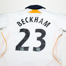 Load image into Gallery viewer, 2007/08 Beckham #23 LA Galaxy Vintage adidas L/S Home Football Soccer Shirt (S)8