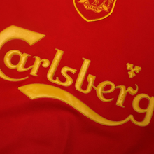Load image into Gallery viewer, 2001/03 Hyypia #4 Liverpool Vintage Reebok European Home Football Shirt (XL)