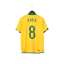Load image into Gallery viewer, 2006/08 Kaka #8 Brazil Vintage Nike World Cup 06 Home Football Shirt (M)0