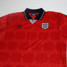 Load image into Gallery viewer, 1990/93 England Retro Umbro Away Football Shirt (XL) Italia 902
