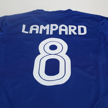 Load image into Gallery viewer, 2005/06 Lampard #8 Chelsea Vintage Umbro Centenary UCL Home Football Shirt (M)8